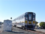 California Car # 6962 trails on Train # 529 